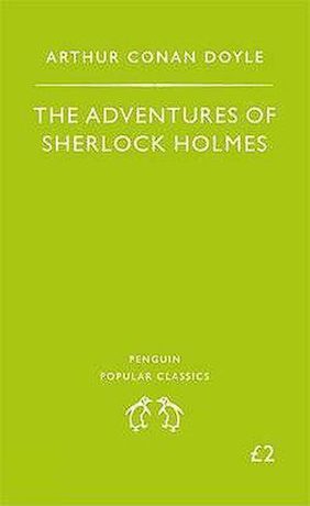 Omslag van The Adventures of Sherlock Holmes