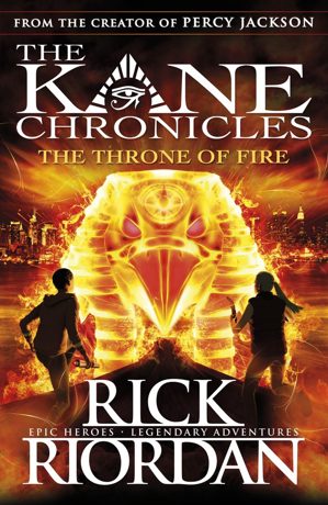 Omslag van The Throne of Fire