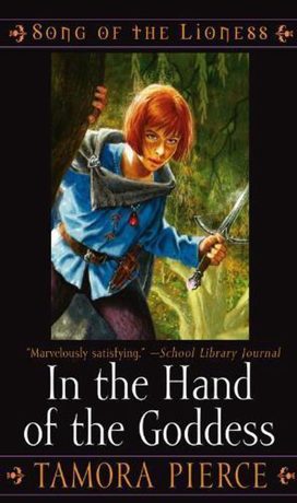 Omslag van In the Hand of the Goddess
