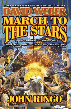 Omslag van March to the Stars