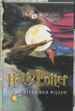 Omslag van Harry Potter en de Steen der Wijzen